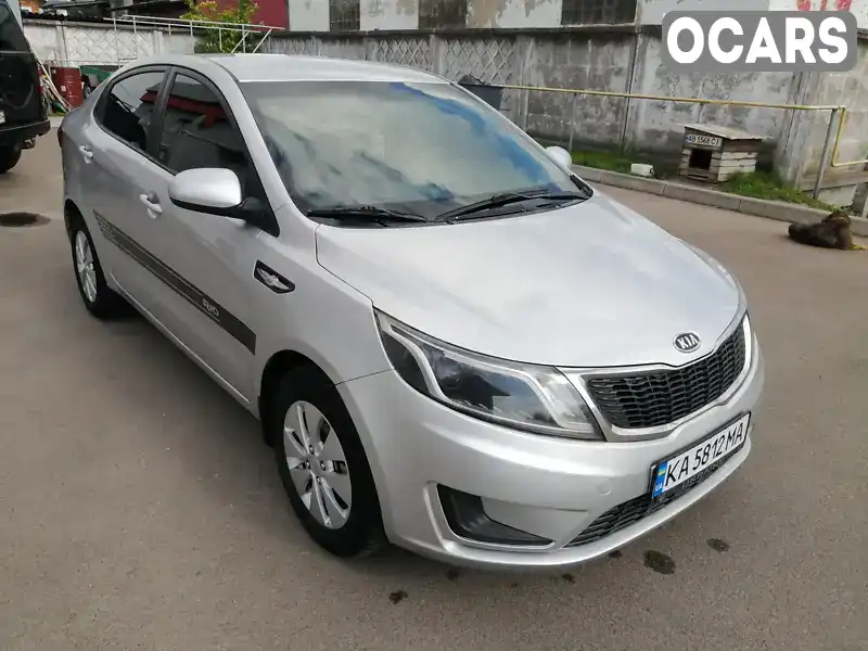 Седан Kia Rio 2012 1.4 л. Ручна / Механіка обл. Сумська, Шостка - Фото 1/19