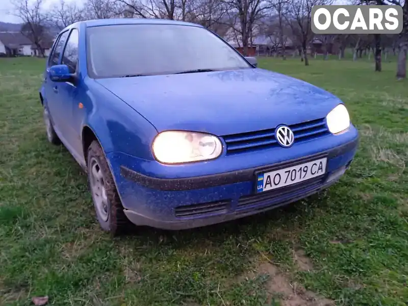 Хетчбек Volkswagen Golf 1998 1.9 л. Ручна / Механіка обл. Закарпатська, Тячів - Фото 1/21