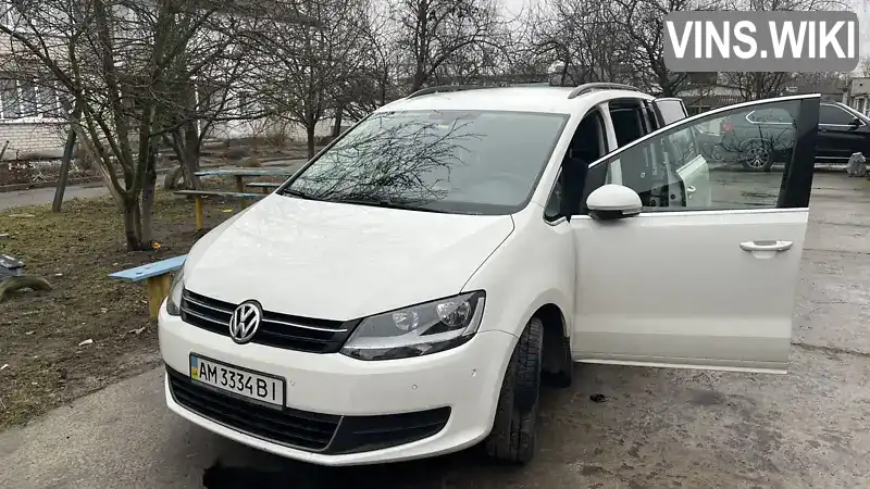 Минивэн Volkswagen Sharan 2012 null_content л. Автомат обл. Житомирская, Житомир - Фото 1/13