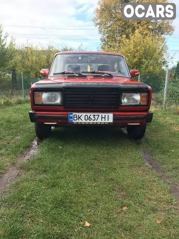 Седан ВАЗ / Lada 2107 1990 1.45 л. Ручна / Механіка обл. Рівненська, Млинів - Фото 1/7