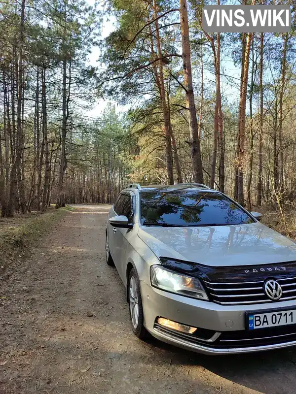 Універсал Volkswagen Passat 2014 2 л. Ручна / Механіка обл. Кіровоградська, Гайворон - Фото 1/15