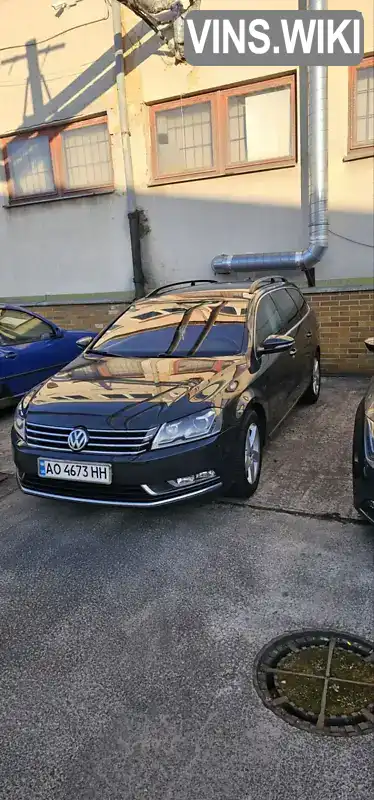 Універсал Volkswagen Passat 2012 1.97 л. Автомат обл. Закарпатська, Іршава - Фото 1/21