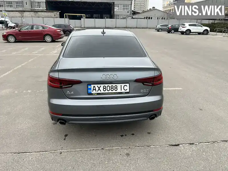 WAUDNAF41JA125570 Audi A4 2018 Седан 1.98 л. Фото 2