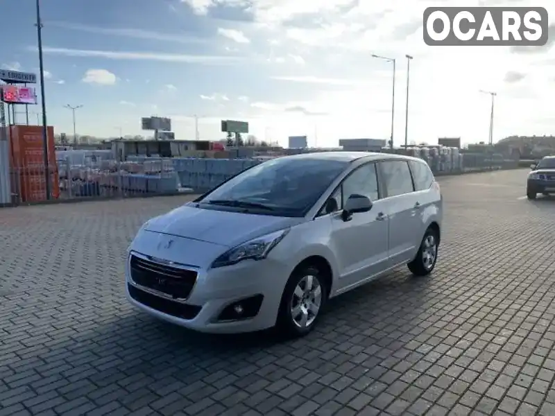 Мікровен Peugeot 5008 2016 1.6 л. Автомат обл. Львівська, Львів - Фото 1/21