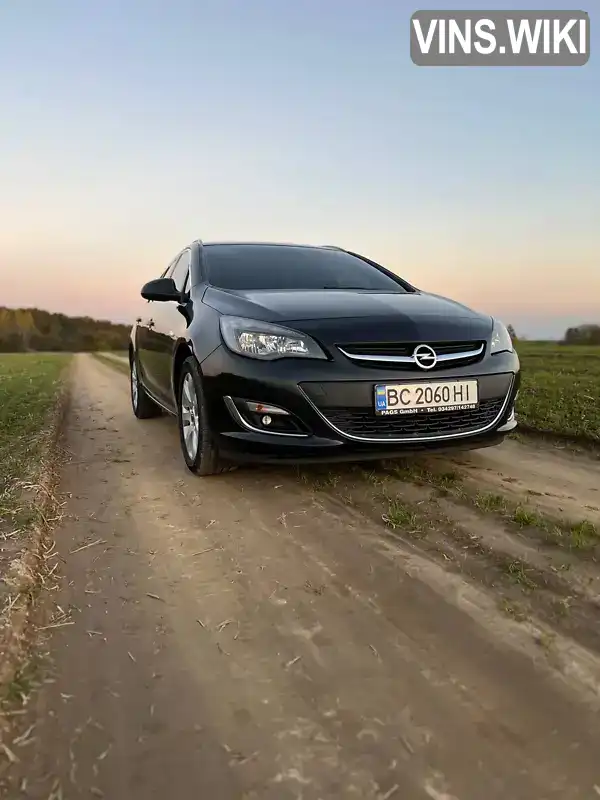 Универсал Opel Astra 2015 1.6 л. Ручная / Механика обл. Львовская, Самбор - Фото 1/21