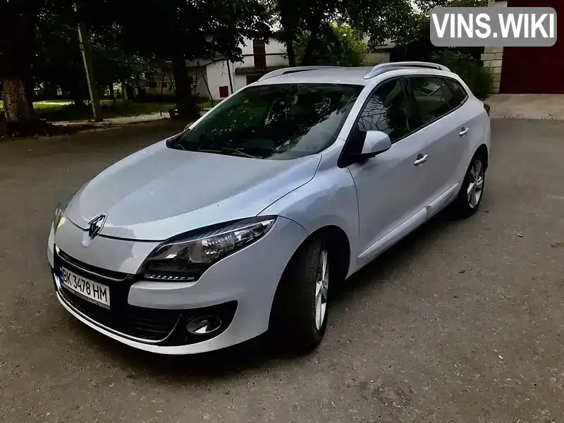 Универсал Renault Megane 2012 1.46 л. Ручная / Механика обл. Ровенская, Дубно - Фото 1/5