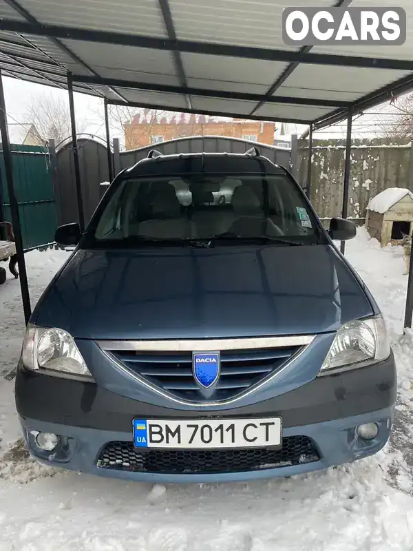 Универсал Dacia Logan MCV 2008 1.6 л. Ручная / Механика обл. Сумская, Белополье - Фото 1/8