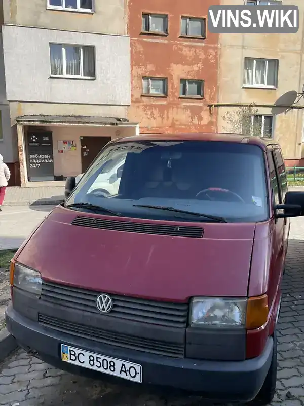 Мінівен Volkswagen Transporter 1991 1.9 л. Ручна / Механіка обл. Львівська, Львів - Фото 1/10