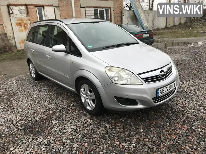 W0L0AHM7592128544 Opel Zafira 2009 Мінівен 1.9 л. Фото 3