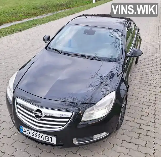 Ліфтбек Opel Insignia 2012 1.96 л. Ручна / Механіка обл. Закарпатська, Свалява - Фото 1/11