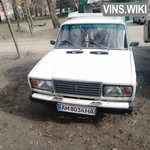 Седан ВАЗ / Lada 2107 1988 1.5 л. Ручная / Механика обл. Житомирская, Житомир - Фото 1/5