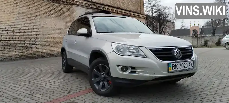 Позашляховик / Кросовер Volkswagen Tiguan 2008 1.4 л. Ручна / Механіка обл. Рівненська, Дубно - Фото 1/21