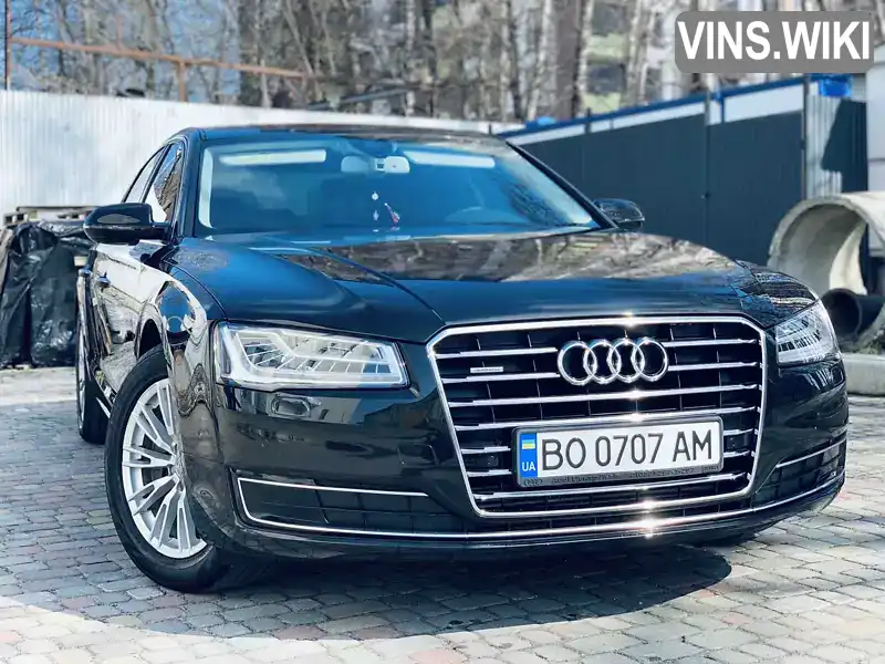 Седан Audi A8 2017 2.97 л. Автомат обл. Тернопольская, Тернополь - Фото 1/21