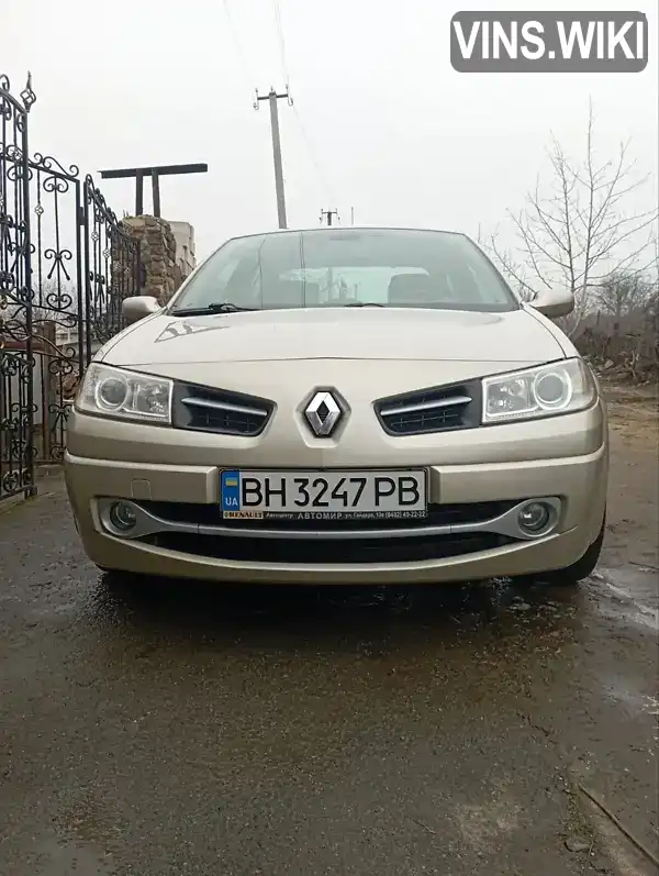 Седан Renault Megane 2008 1.6 л. Ручна / Механіка обл. Кіровоградська, Гайворон - Фото 1/16