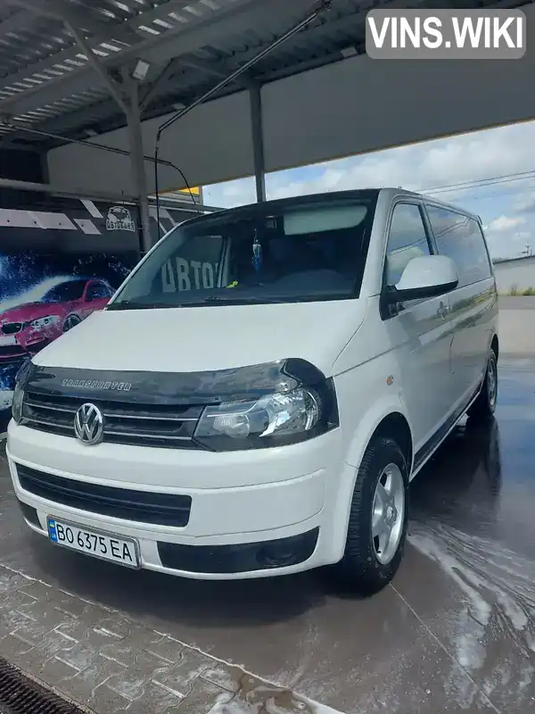 Минивэн Volkswagen Transporter 2012 2 л. Ручная / Механика обл. Тернопольская, Тернополь - Фото 1/5