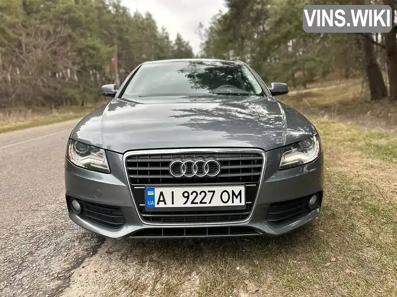 Седан Audi A4 2012 1.98 л. Варіатор обл. Київська, Бориспіль - Фото 1/21