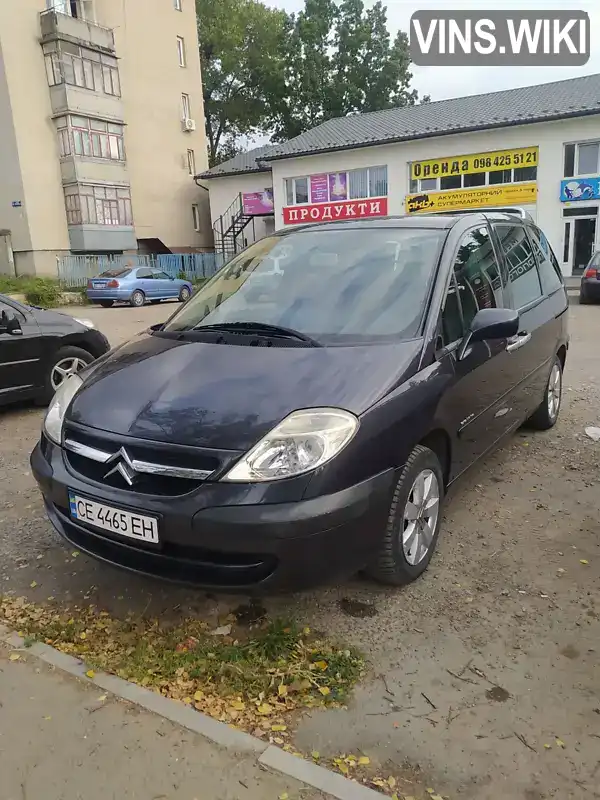 Мінівен Citroen C8 2005 2.18 л. Ручна / Механіка обл. Чернівецька, Чернівці - Фото 1/13