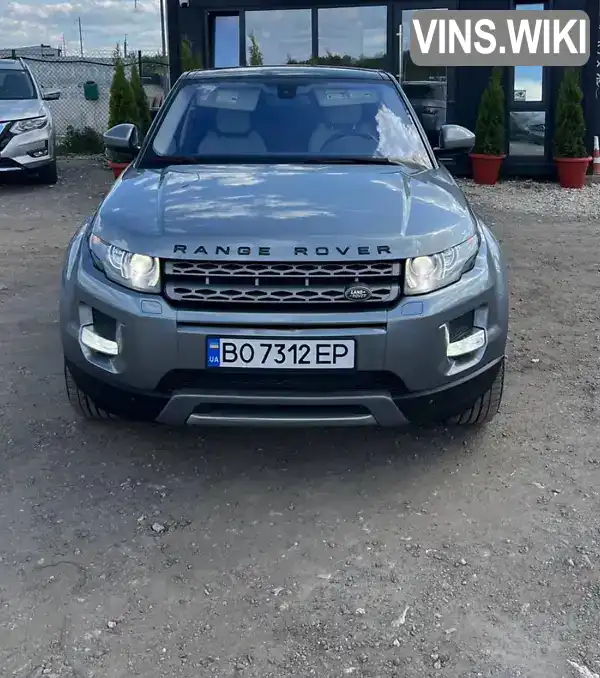 Внедорожник / Кроссовер Land Rover Range Rover Evoque 2014 2 л. Автомат обл. Тернопольская, Тернополь - Фото 1/21