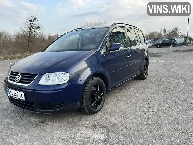 Мінівен Volkswagen Touran 2005 1.6 л. Ручна / Механіка обл. Волинська, Луцьк - Фото 1/21