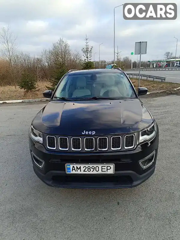 Внедорожник / Кроссовер Jeep Compass 2018 2.36 л. Автомат обл. Житомирская, Звягель - Фото 1/21