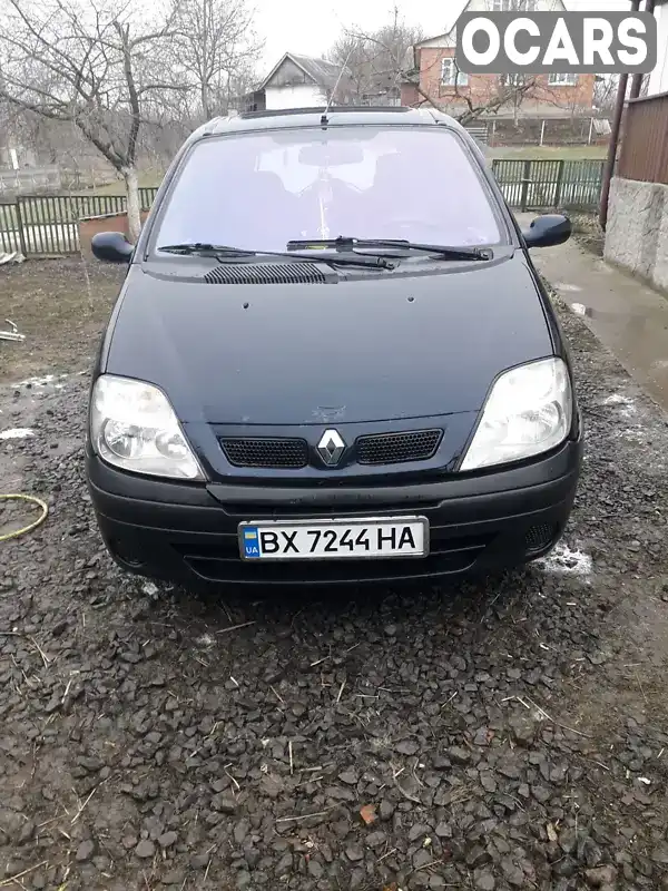 Мінівен Renault Scenic 2000 1.6 л. Ручна / Механіка обл. Хмельницька, Хмельницький - Фото 1/16