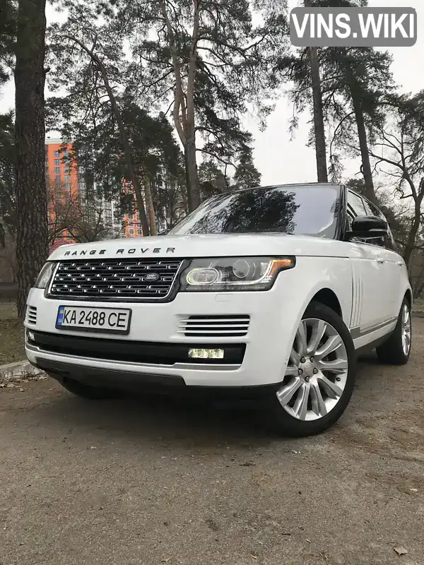 Позашляховик / Кросовер Land Rover Range Rover 2016 3 л. Автомат обл. Київська, Київ - Фото 1/21