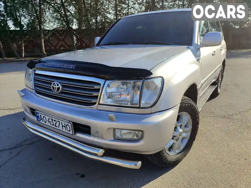 Позашляховик / Кросовер Toyota Land Cruiser 2003 4.7 л. Автомат обл. Закарпатська, Ужгород - Фото 1/15