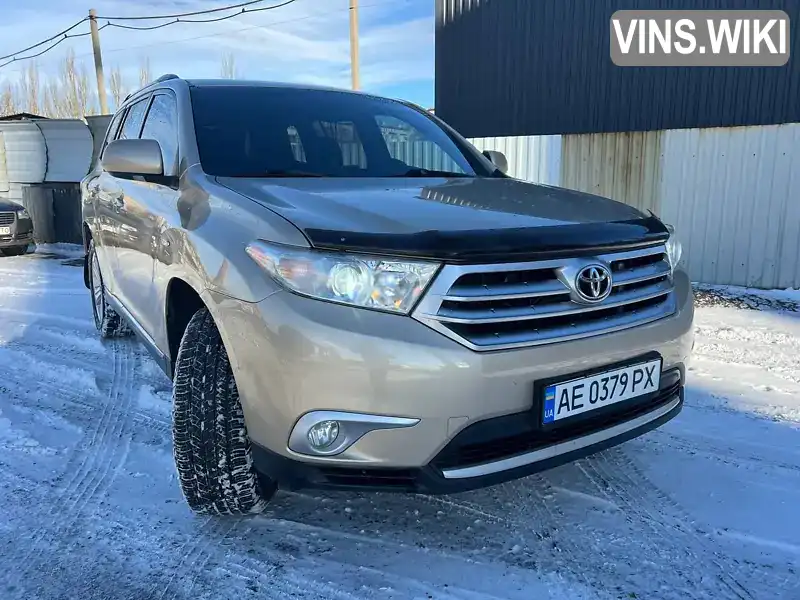 Позашляховик / Кросовер Toyota Highlander 2011 3.46 л. Автомат обл. Дніпропетровська, Павлоград - Фото 1/19