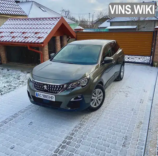 VF3MCBHYBHS259625 Peugeot 3008 2017 Внедорожник / Кроссовер 1.56 л. Фото 1