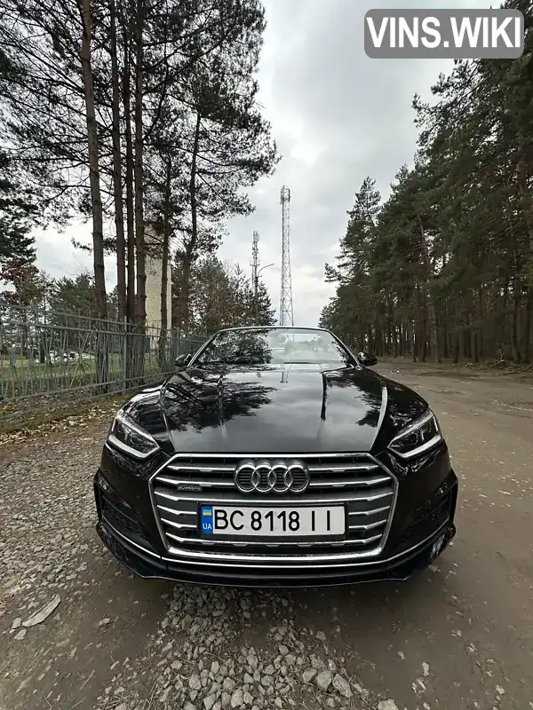 Кабриолет Audi A5 2018 1.98 л. Автомат обл. Львовская, Львов - Фото 1/21