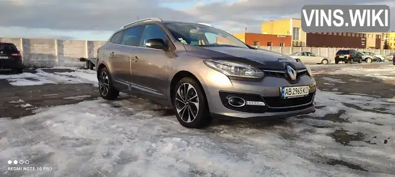 Універсал Renault Megane 2014 1.46 л. Робот обл. Вінницька, Літин - Фото 1/10