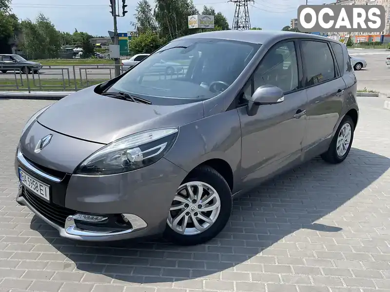 Мінівен Renault Scenic 2012 1.5 л. Ручна / Механіка обл. Кіровоградська, Олександрія - Фото 1/21