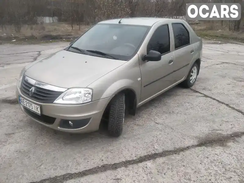 Седан Renault Logan 2012 1.39 л. Ручна / Механіка обл. Дніпропетровська, Кам'янське (Дніпродзержинськ) - Фото 1/21