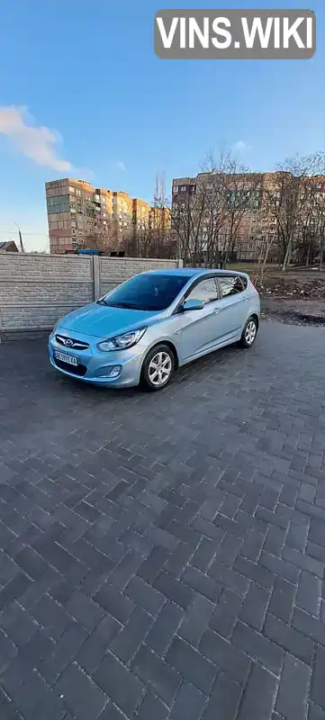 Хетчбек Hyundai Accent 2012 1.4 л. Ручна / Механіка обл. Дніпропетровська, Кривий Ріг - Фото 1/21