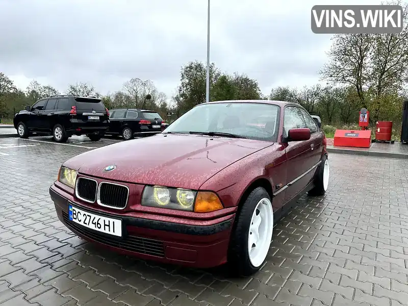 Купе BMW 3 Series 1996 1.6 л. Ручная / Механика обл. Львовская, Стрый - Фото 1/21