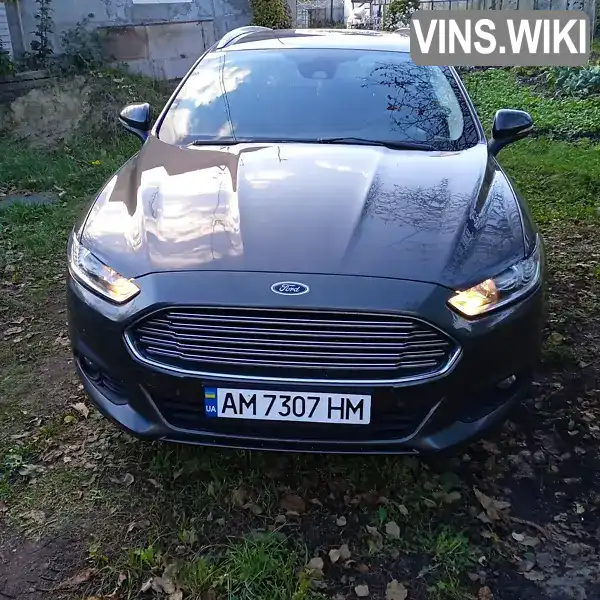 Універсал Ford Mondeo 2017 2 л. Ручна / Механіка обл. Житомирська, Житомир - Фото 1/19