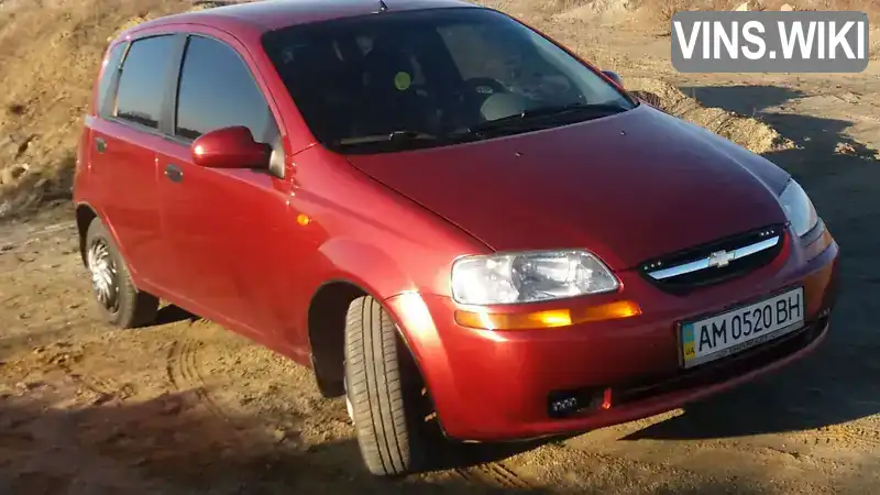 Хетчбек Chevrolet Aveo 2005 1.5 л. Ручна / Механіка обл. Житомирська, Коростень - Фото 1/9