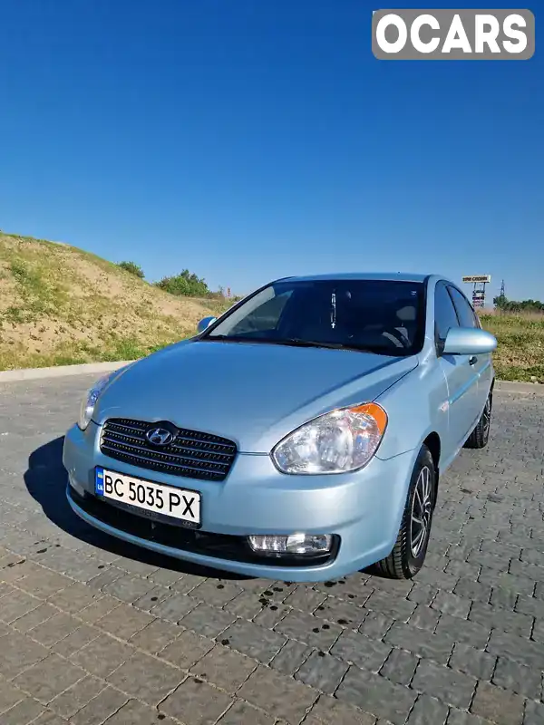 Седан Hyundai Accent 2008 1.49 л. обл. Львівська, Новояворівськ - Фото 1/15