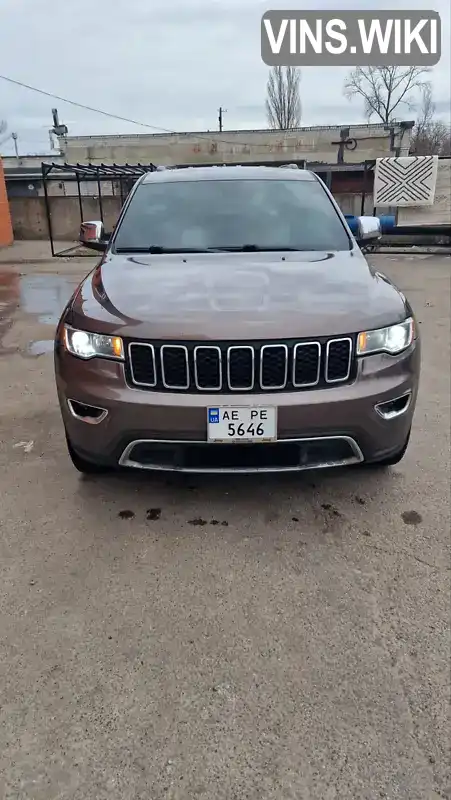 Внедорожник / Кроссовер Jeep Grand Cherokee 2017 3.6 л. Автомат обл. Днепропетровская, Днепр (Днепропетровск) - Фото 1/16