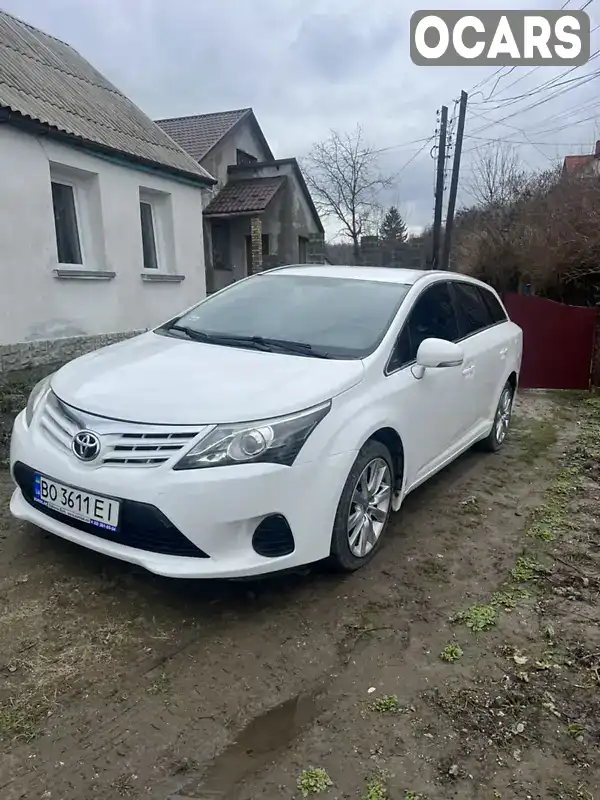 Універсал Toyota Avensis 2013 2 л. Ручна / Механіка обл. Тернопільська, Кременець - Фото 1/21