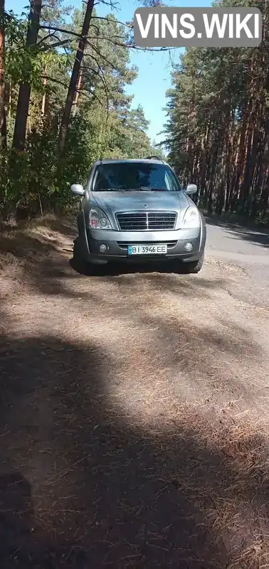 Позашляховик / Кросовер SsangYong Rexton 2007 2.7 л. Автомат обл. Полтавська, Зіньків - Фото 1/13