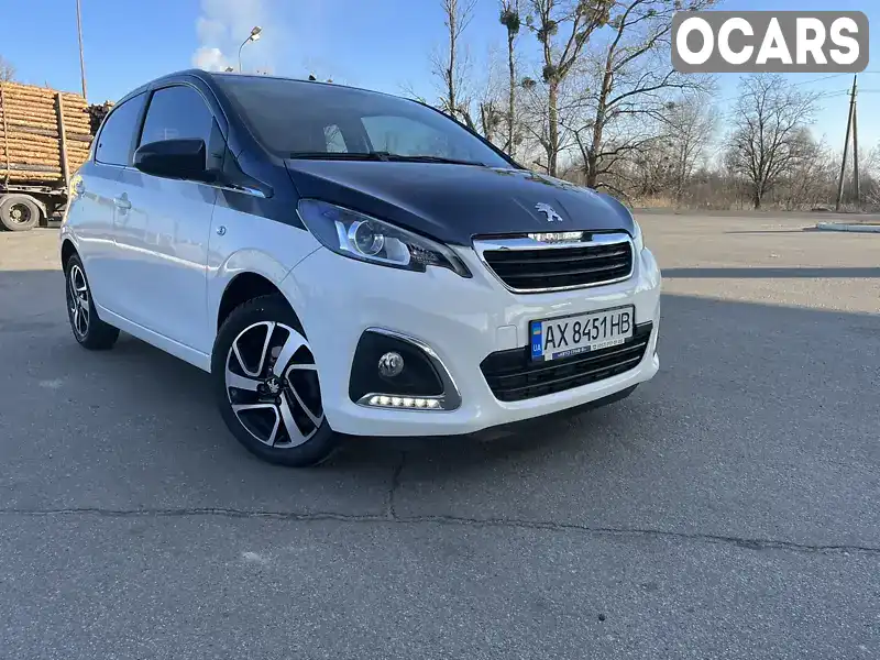 Хетчбек Peugeot 108 2018 1 л. обл. Харківська, Зміїв - Фото 1/13