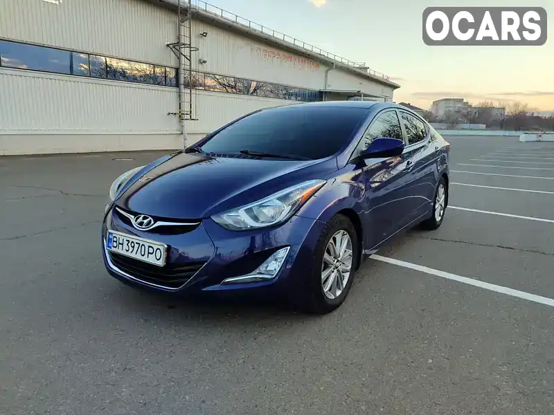 Седан Hyundai Elantra 2014 1.8 л. Автомат обл. Одесская, Белгород-Днестровский - Фото 1/21