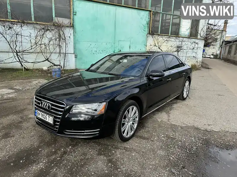 Седан Audi A8 2013 3 л. Автомат обл. Одеська, Одеса - Фото 1/21