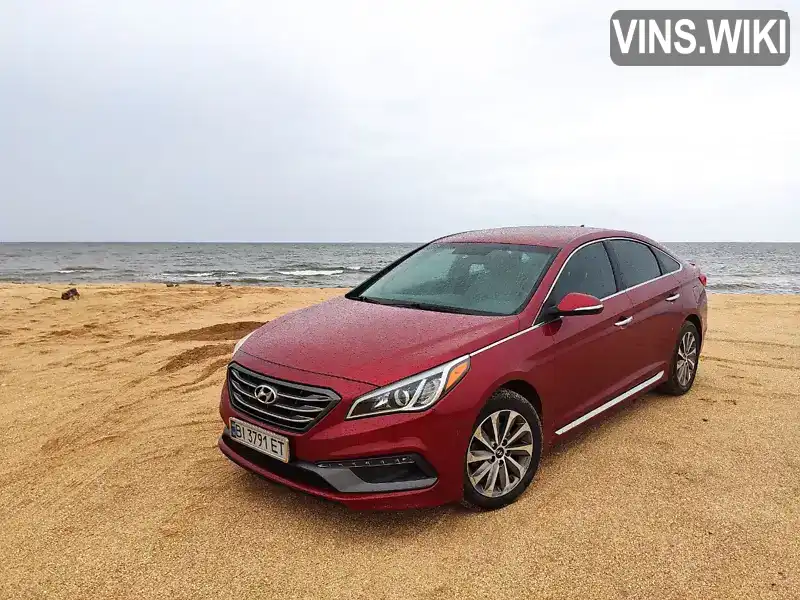 Седан Hyundai Sonata 2014 2.36 л. Автомат обл. Полтавская, Полтава - Фото 1/13