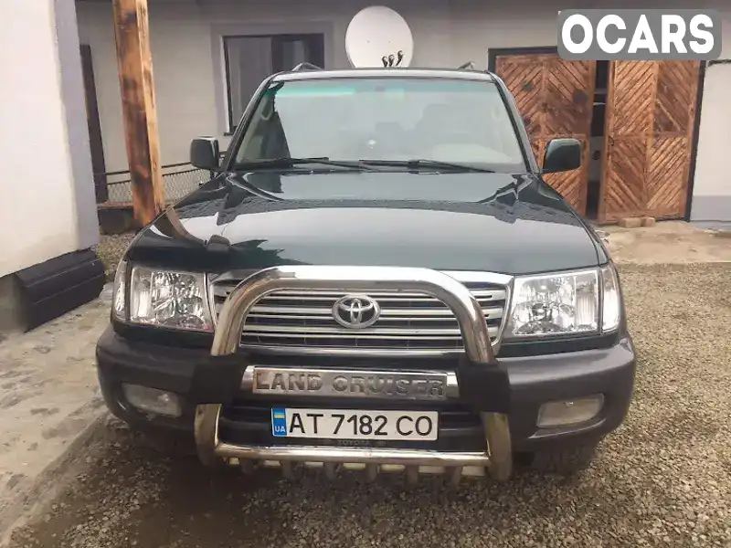 Позашляховик / Кросовер Toyota Land Cruiser 1998 4.16 л. Автомат обл. Івано-Франківська, Коломия - Фото 1/7