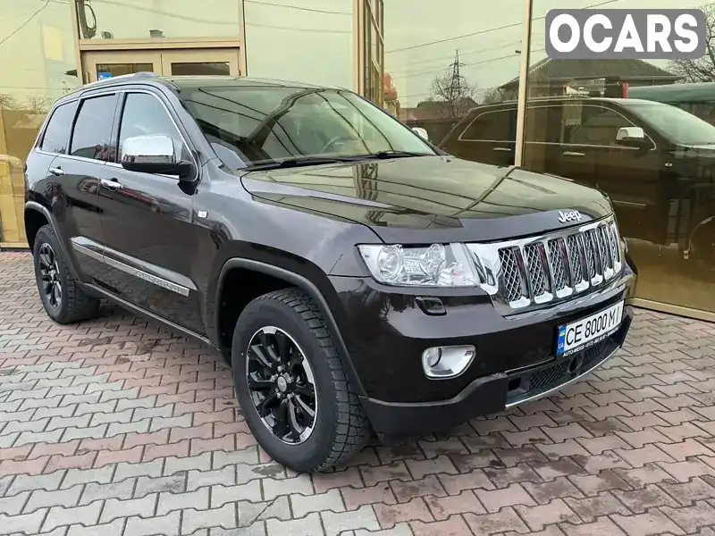 Позашляховик / Кросовер Jeep Grand Cherokee 2012 2.99 л. Автомат обл. Чернівецька, Чернівці - Фото 1/17