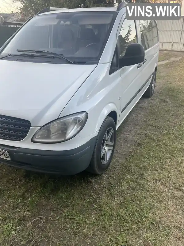 Мінівен Mercedes-Benz Vito 2007 2.15 л. Ручна / Механіка обл. Львівська, Львів - Фото 1/17