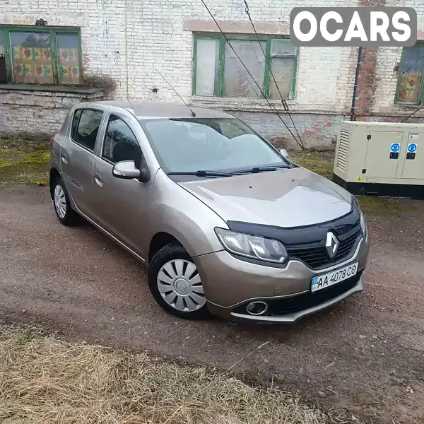 Хетчбек Renault Sandero 2014 1.46 л. Ручна / Механіка обл. Чернігівська, Прилуки - Фото 1/7