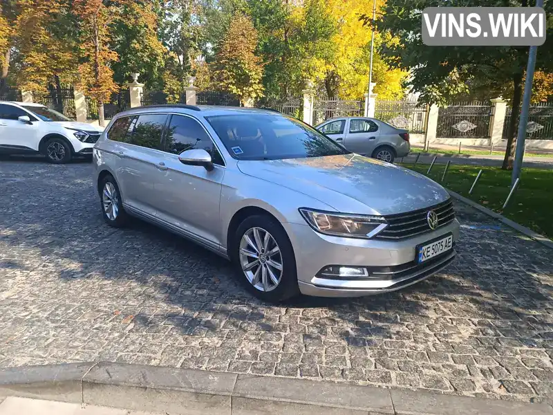 Универсал Volkswagen Passat 2016 2 л. Автомат обл. Днепропетровская, Днепр (Днепропетровск) - Фото 1/21